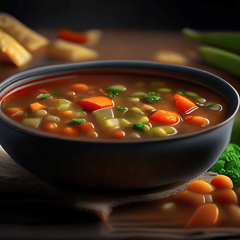 Healthy & Flavorful Vegetable Soup Recipe | First Course | allrecipes.club