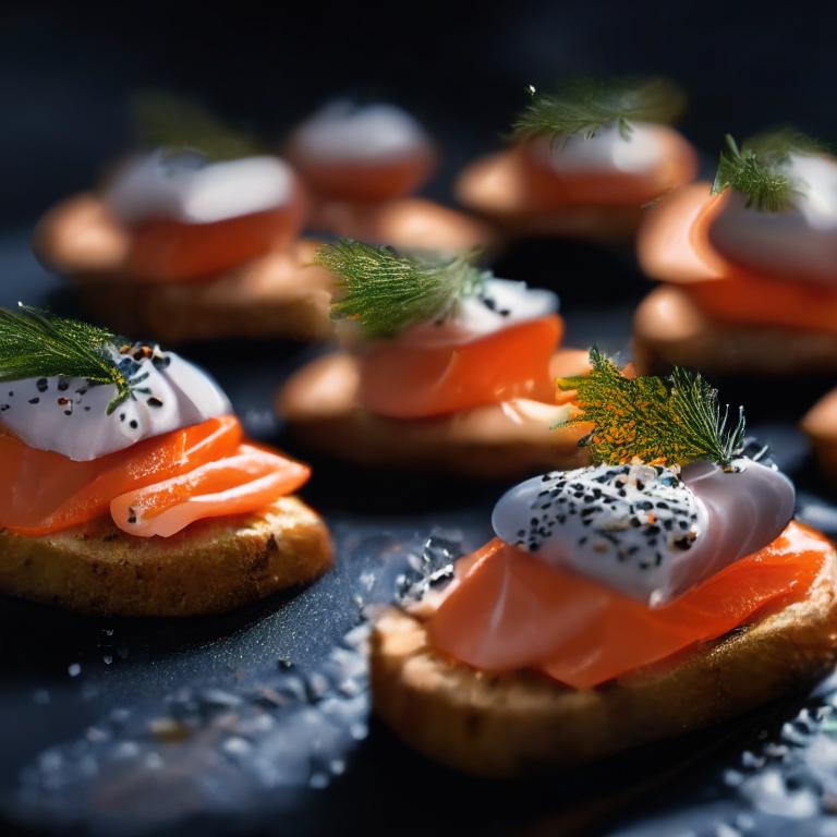 Smoked Salmon Canapes Recipe - Snack Recipes | allrecipes.club