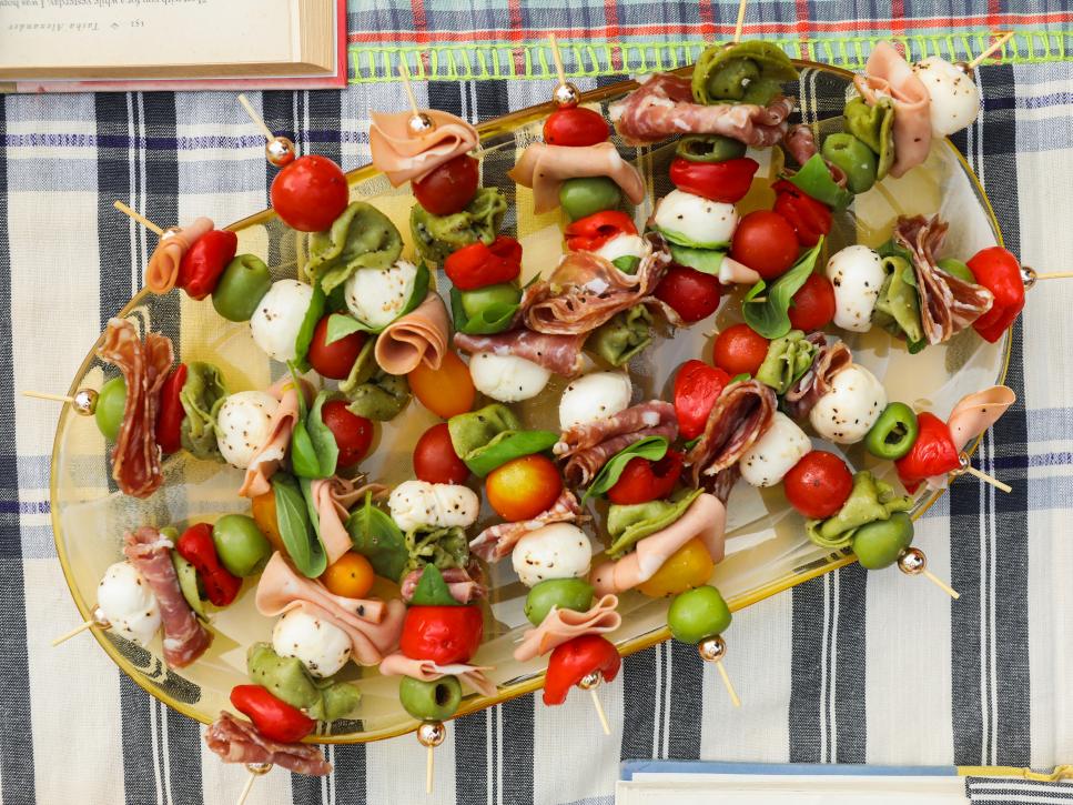 Flavorful Antipasto Skewers Recipe - Easy Snack | allrecipes.club